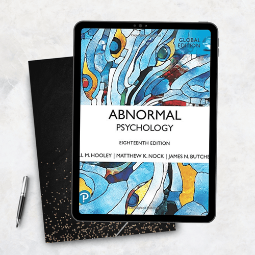 Abnormal Psychology Global Edition 18th Edition