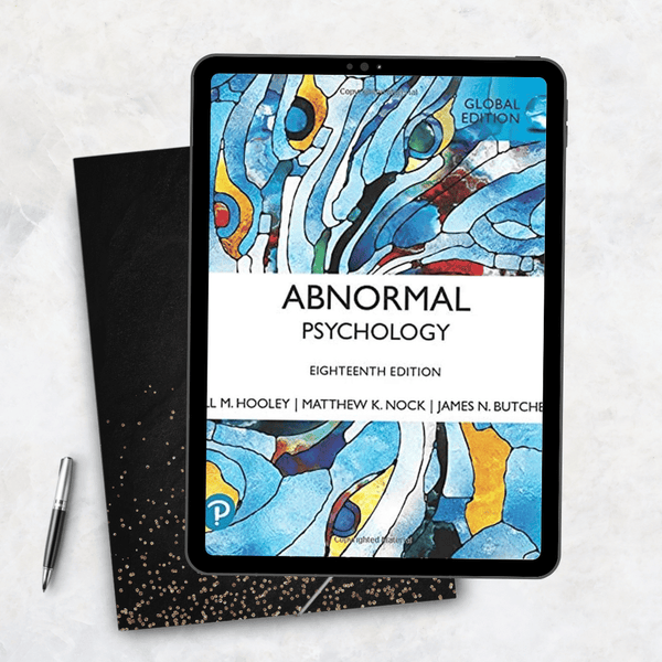 Abnormal Psychology Global Edition 18th Edition